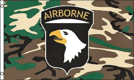 DRAPEAU AIRBORNE 150X90 CM/USA/D.DAY