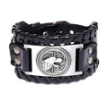 BRACELET LOUP KOLOVRAT/ROUE SOLAIRE VIKING