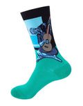 PAIRE DE CHAUSSETTES LE VIEUX GUITARISTE AVEUGLE PICASSO