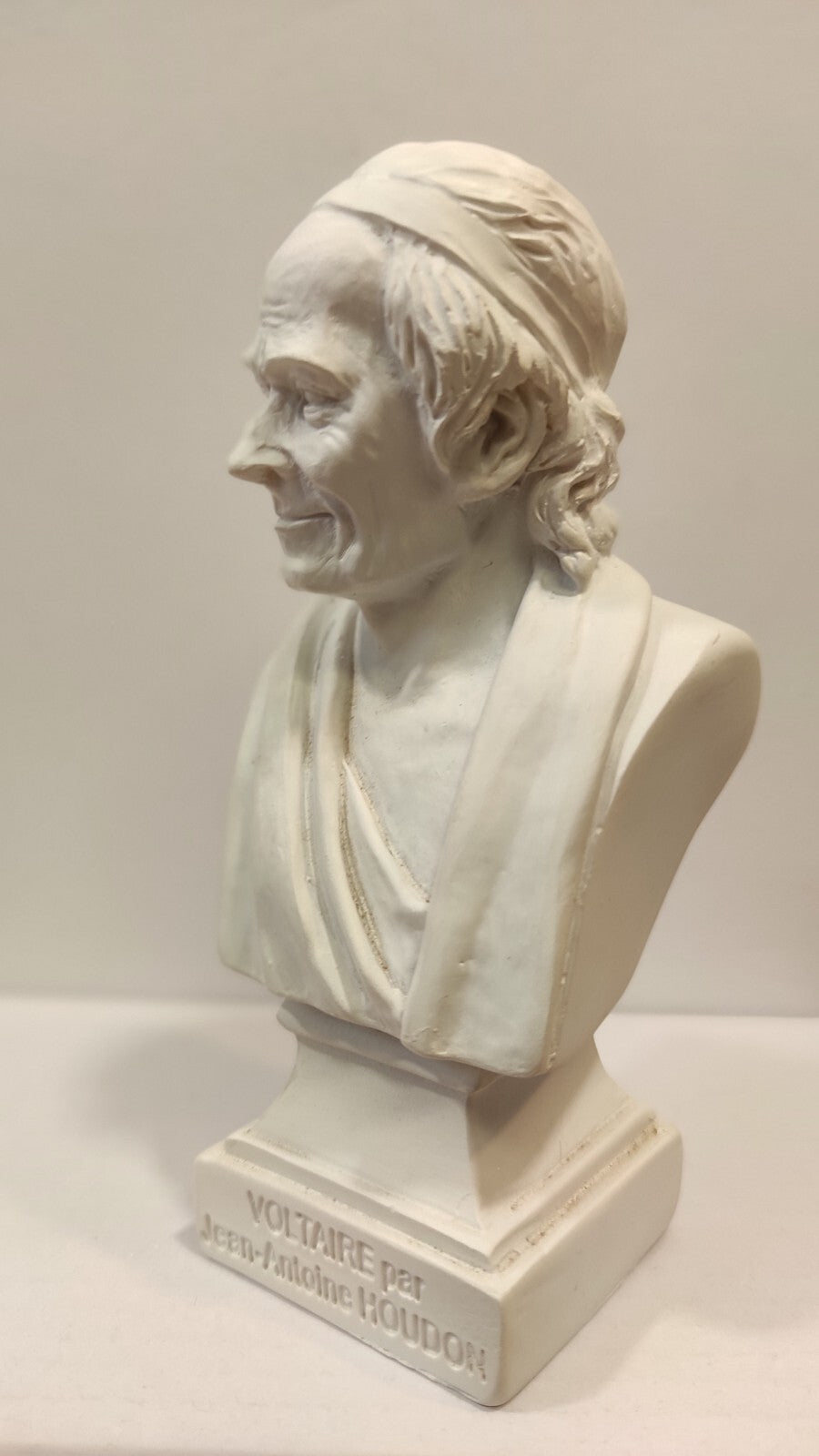 BUSTE VOLTAIRE par Jean Antoine Houdon/PHILOSOPHIE/FERNEY/