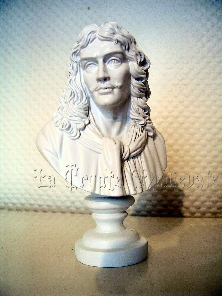 BUSTE DE MOLIERE/JEAN-ANTOINE HOUDON/THEATRE/COMEDIE