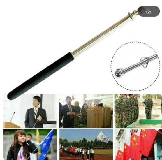 MAT ACIER TELESCOPIQUE POUR DRAPEAU 160cm