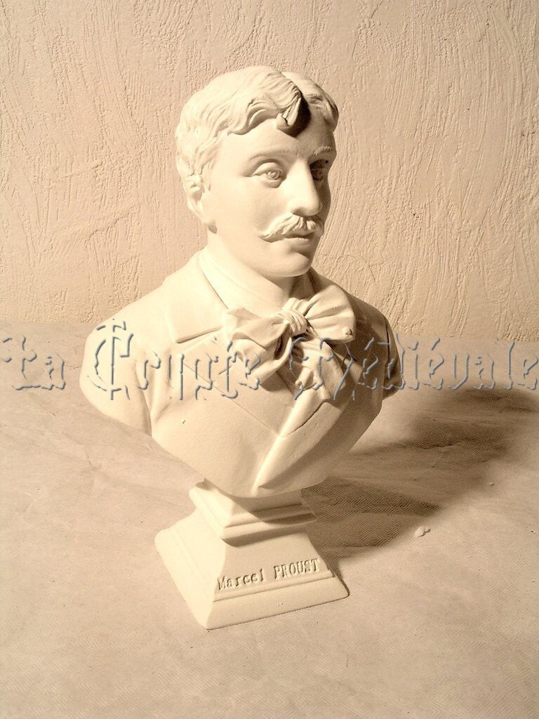 BUSTE DE MARCEL PROUST/SWANN/CABOURG