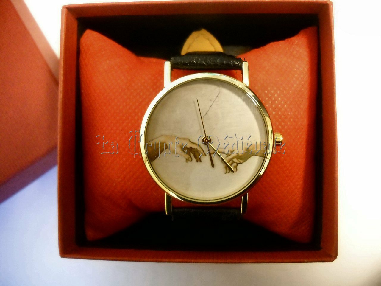 MONTRE BRACELET CREATION DU MONDE+BOITE CADEAU/