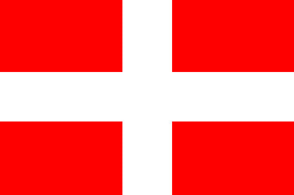 Drapeau de Savoie 150cmsur 90cm/