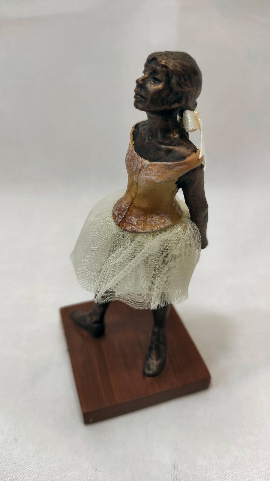 La petite danseuse de 14 ans reproduction  bronze d'après l'œuvre de Degas 14 cm
