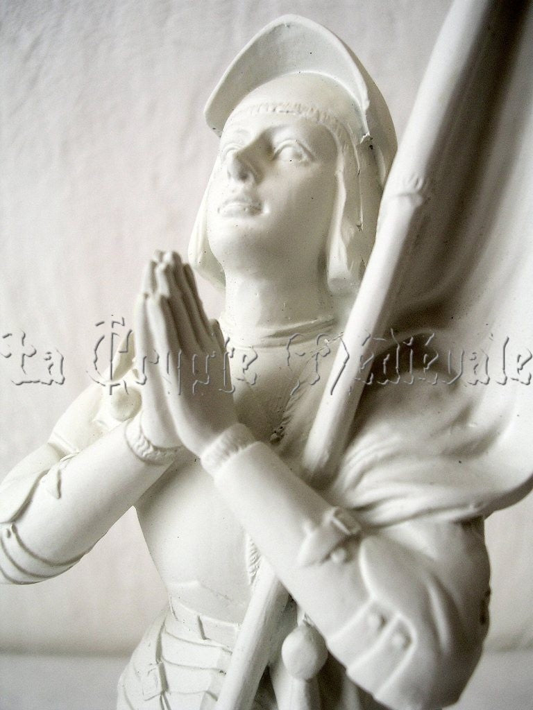STATUE DE JEANNE D'ARC EGLISE NOTRE DAME DE PARIS 25cm